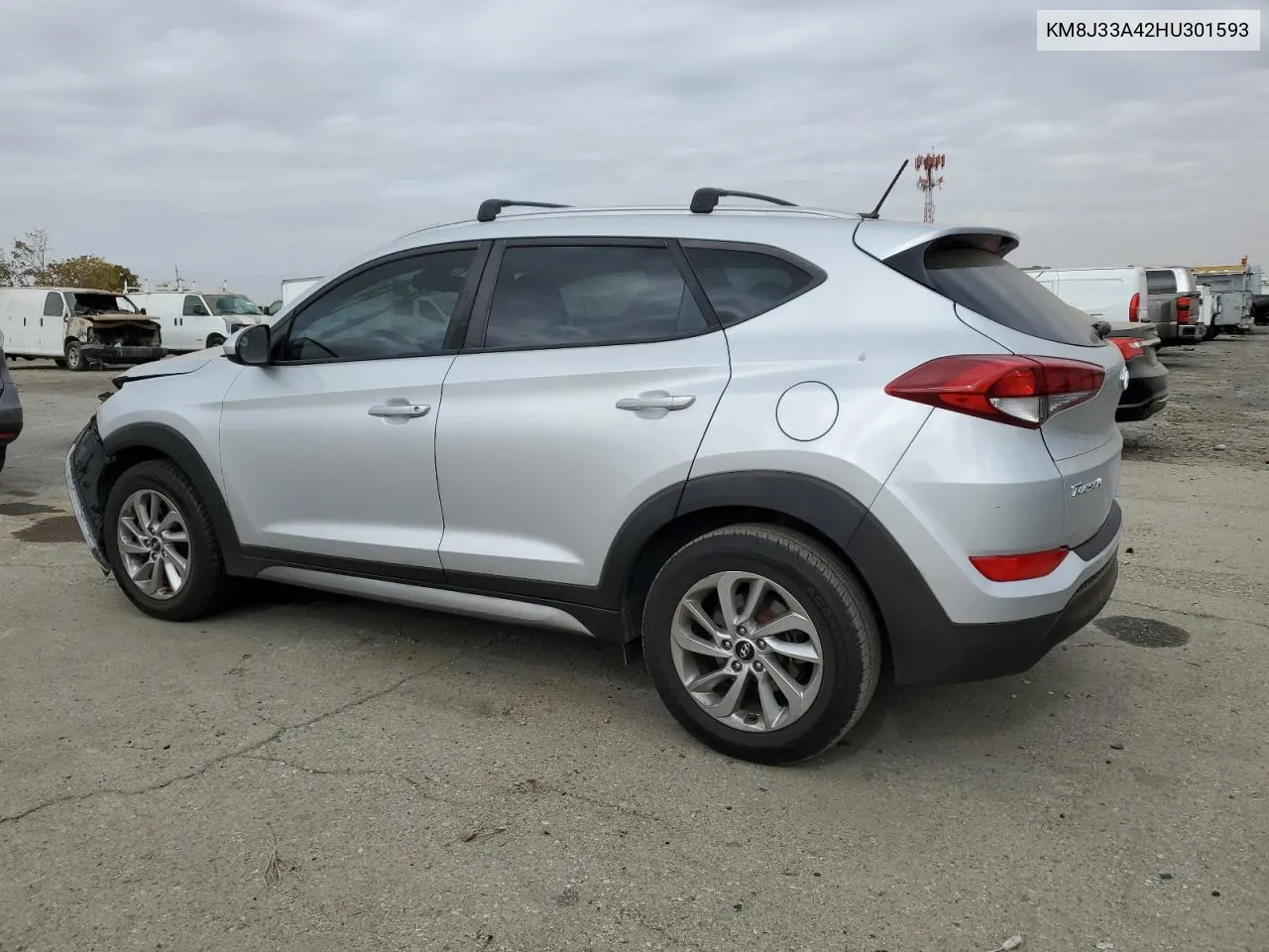 2017 Hyundai Tucson Limited VIN: KM8J33A42HU301593 Lot: 78032914