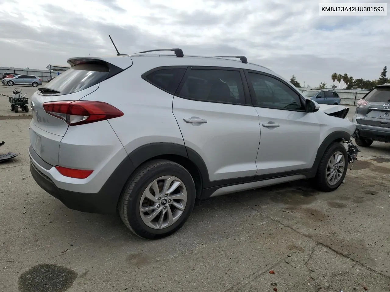 2017 Hyundai Tucson Limited VIN: KM8J33A42HU301593 Lot: 78032914