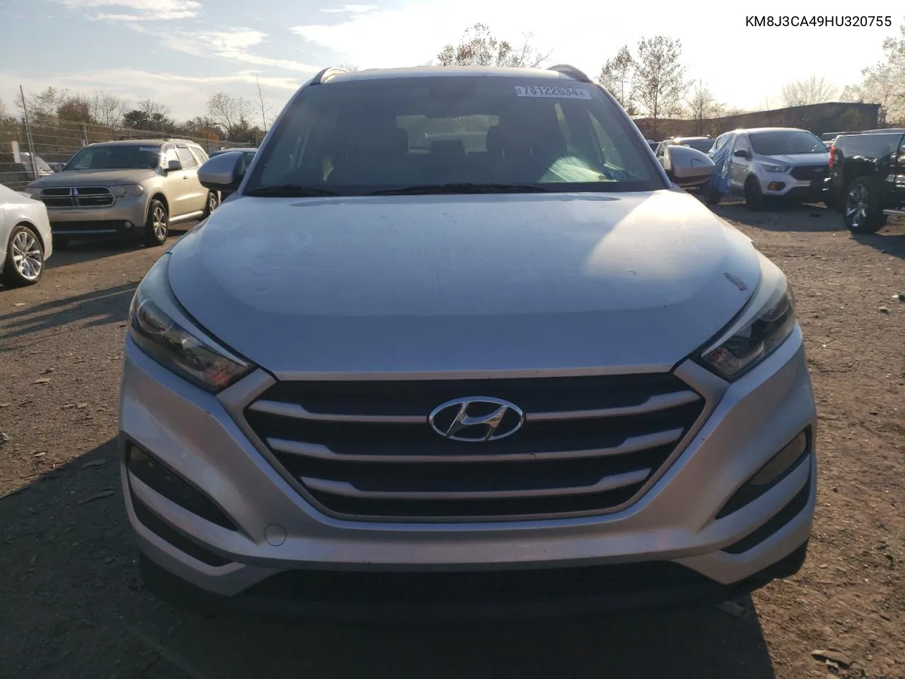 2017 Hyundai Tucson Limited VIN: KM8J3CA49HU320755 Lot: 78122634