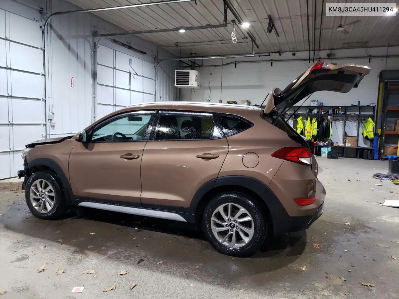 2017 Hyundai Tucson Limited VIN: KM8J3CA45HU411294 Lot: 78130524