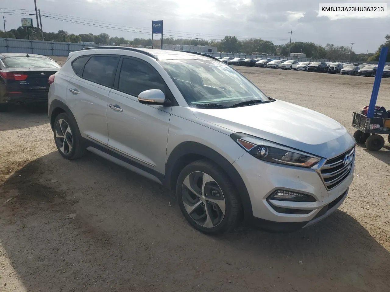 2017 Hyundai Tucson Limited VIN: KM8J33A23HU363213 Lot: 78250004