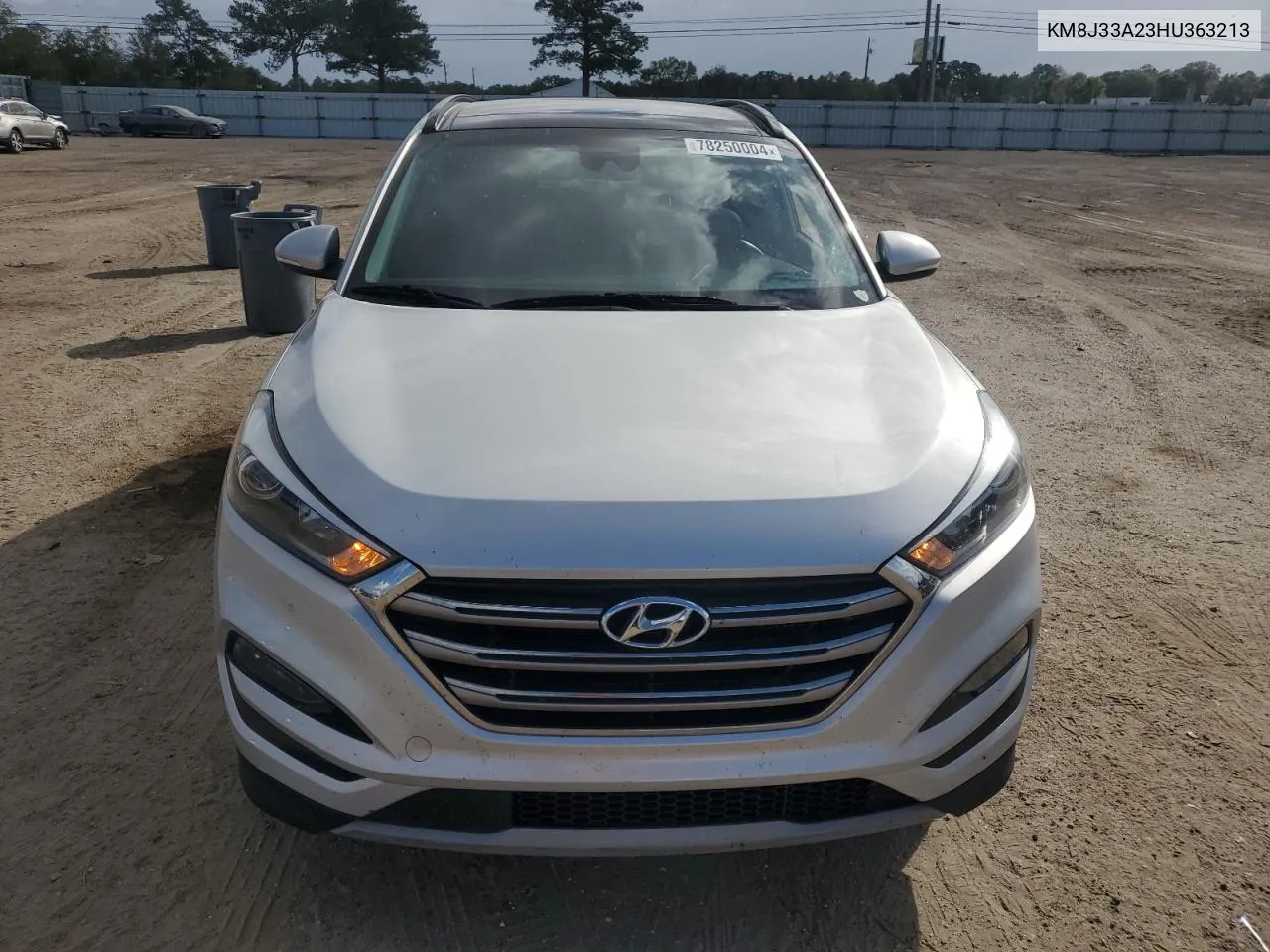 2017 Hyundai Tucson Limited VIN: KM8J33A23HU363213 Lot: 78250004