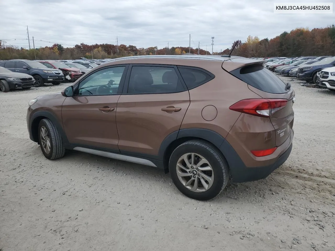 2017 Hyundai Tucson Limited VIN: KM8J3CA45HU452508 Lot: 78323194