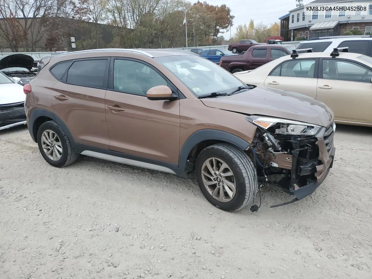 2017 Hyundai Tucson Limited VIN: KM8J3CA45HU452508 Lot: 78323194