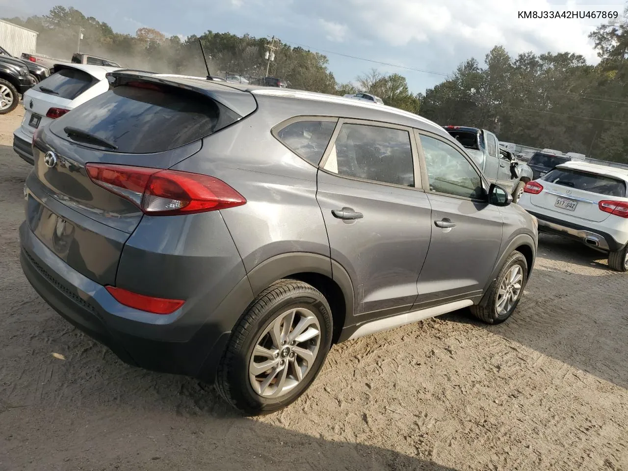 2017 Hyundai Tucson Limited VIN: KM8J33A42HU467869 Lot: 78470774