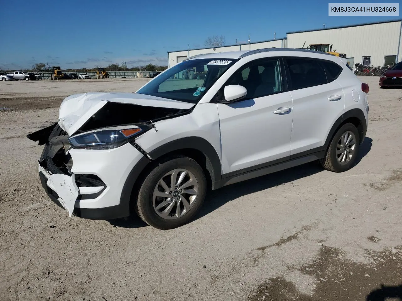 2017 Hyundai Tucson Limited VIN: KM8J3CA41HU324668 Lot: 78476634