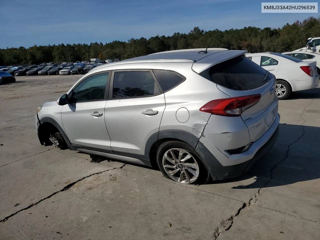 2017 Hyundai Tucson Limited VIN: KM8J33A42HU296539 Lot: 78528094