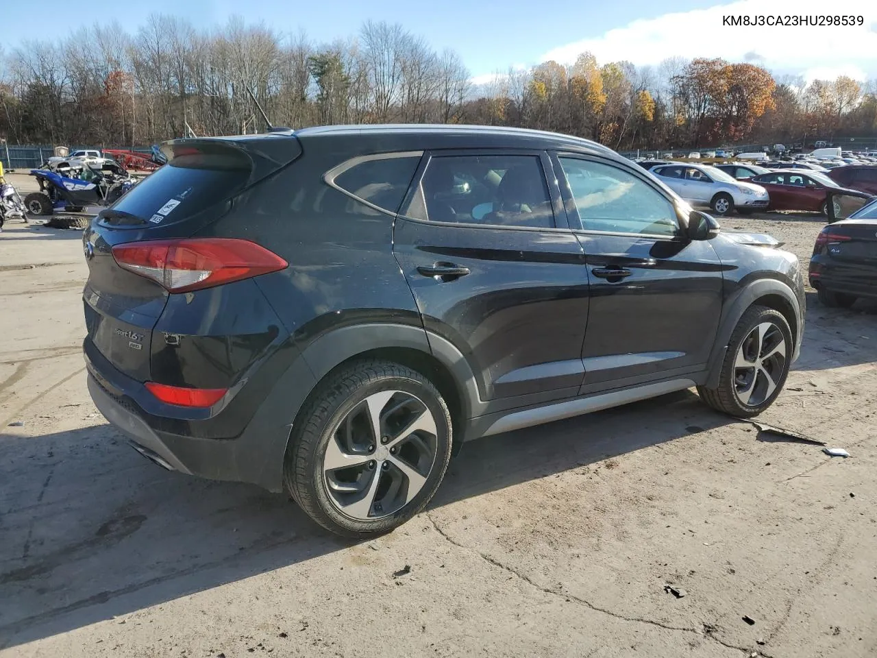 2017 Hyundai Tucson Limited VIN: KM8J3CA23HU298539 Lot: 78795514