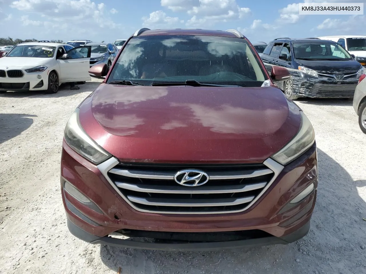 2017 Hyundai Tucson Limited VIN: KM8J33A43HU440373 Lot: 78805424