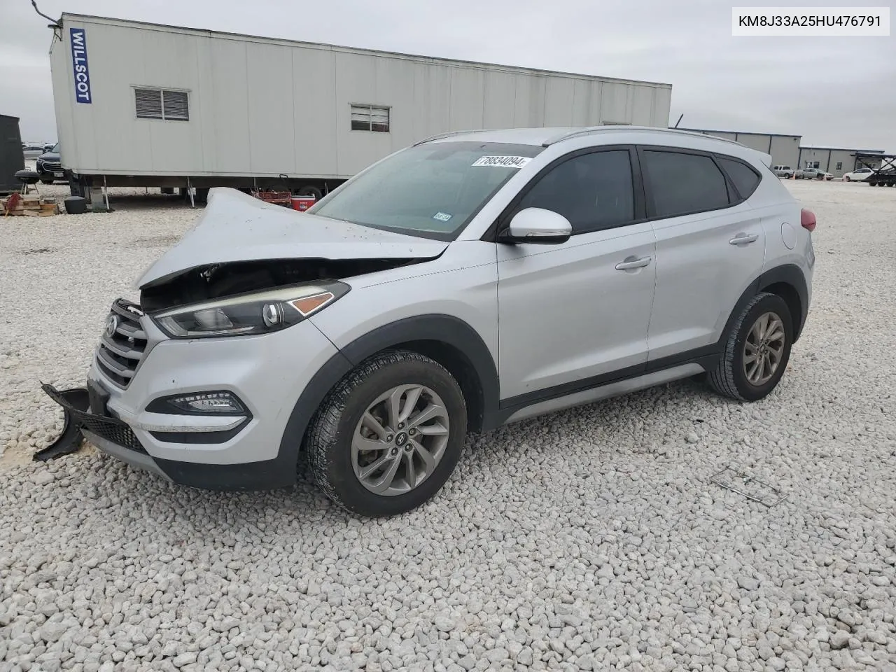 2017 Hyundai Tucson Limited VIN: KM8J33A25HU476791 Lot: 78834094