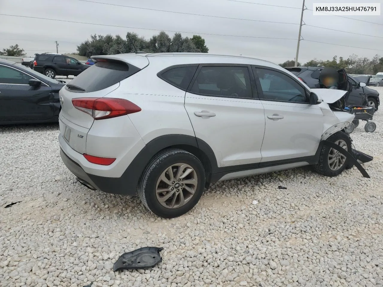 2017 Hyundai Tucson Limited VIN: KM8J33A25HU476791 Lot: 78834094