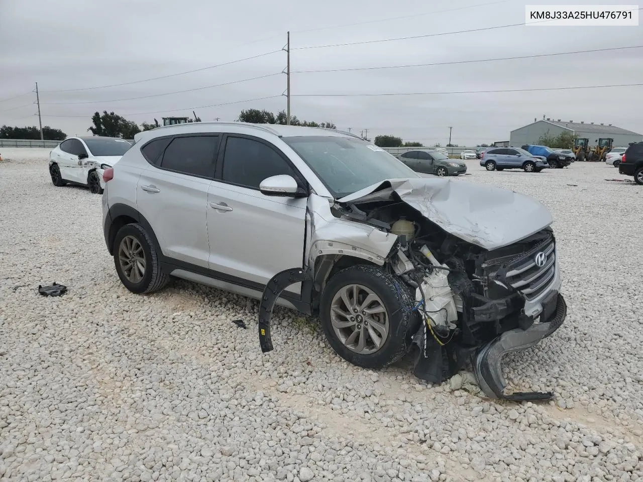 2017 Hyundai Tucson Limited VIN: KM8J33A25HU476791 Lot: 78834094