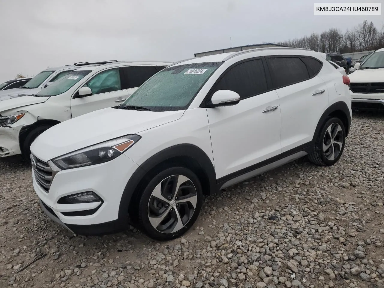 2017 Hyundai Tucson Limited VIN: KM8J3CA24HU460789 Lot: 78846054