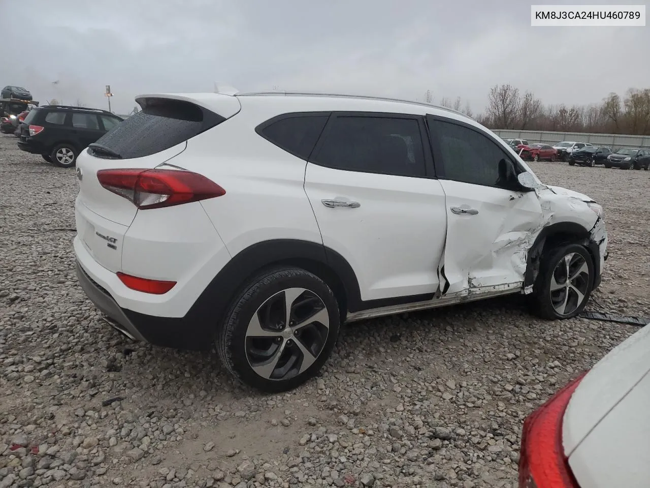 2017 Hyundai Tucson Limited VIN: KM8J3CA24HU460789 Lot: 78846054