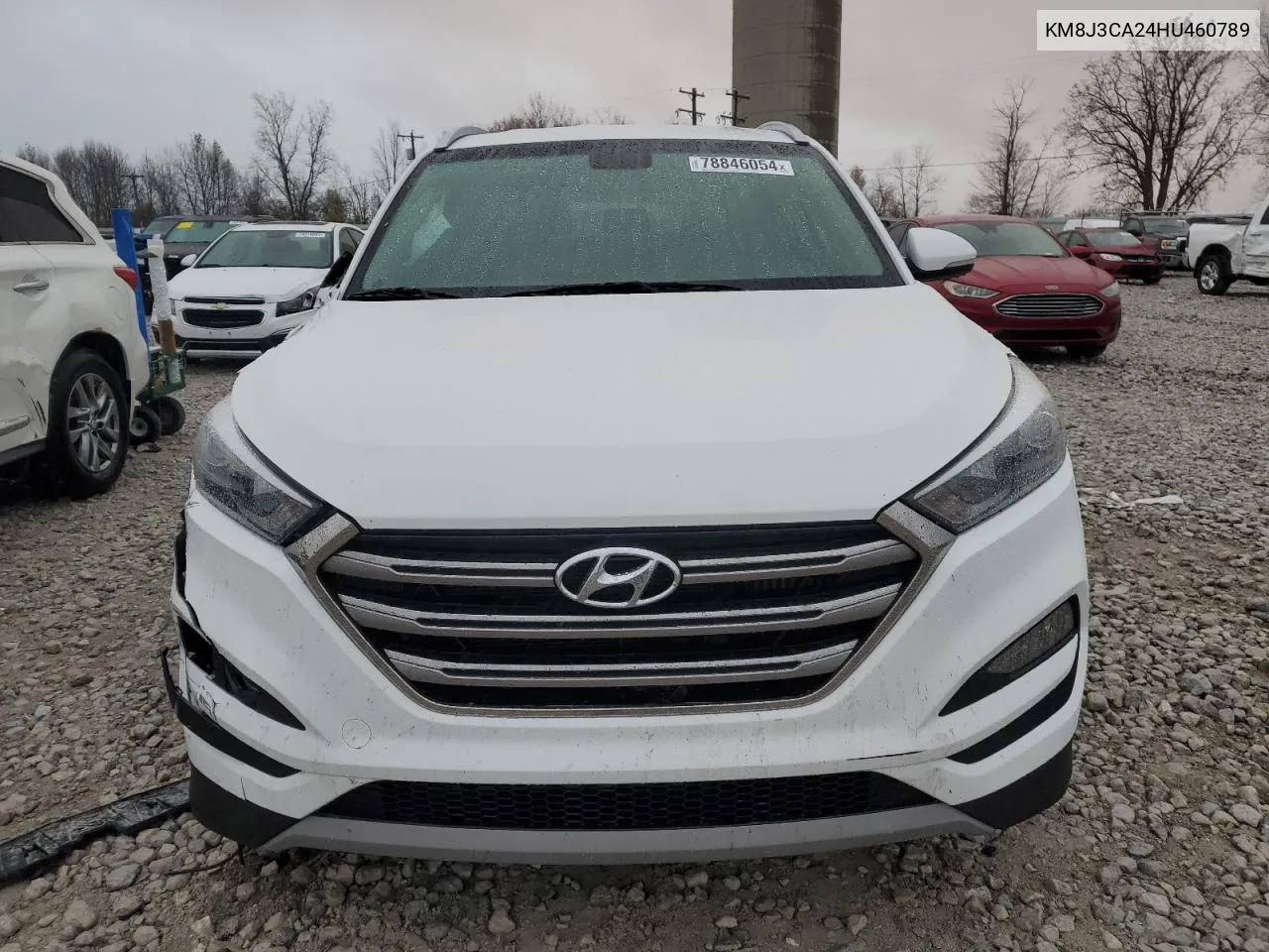 2017 Hyundai Tucson Limited VIN: KM8J3CA24HU460789 Lot: 78846054