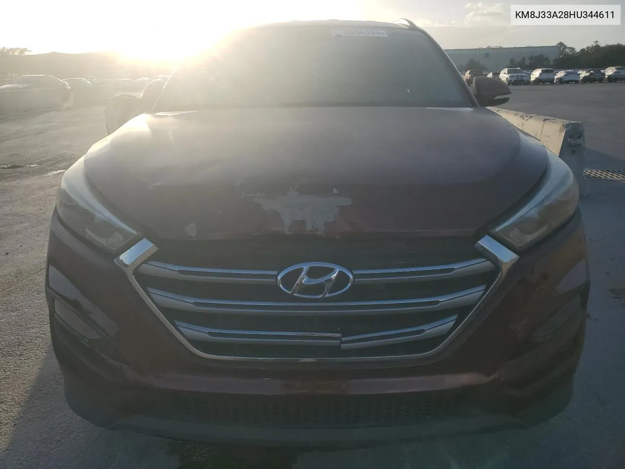 2017 Hyundai Tucson Limited VIN: KM8J33A28HU344611 Lot: 78856094