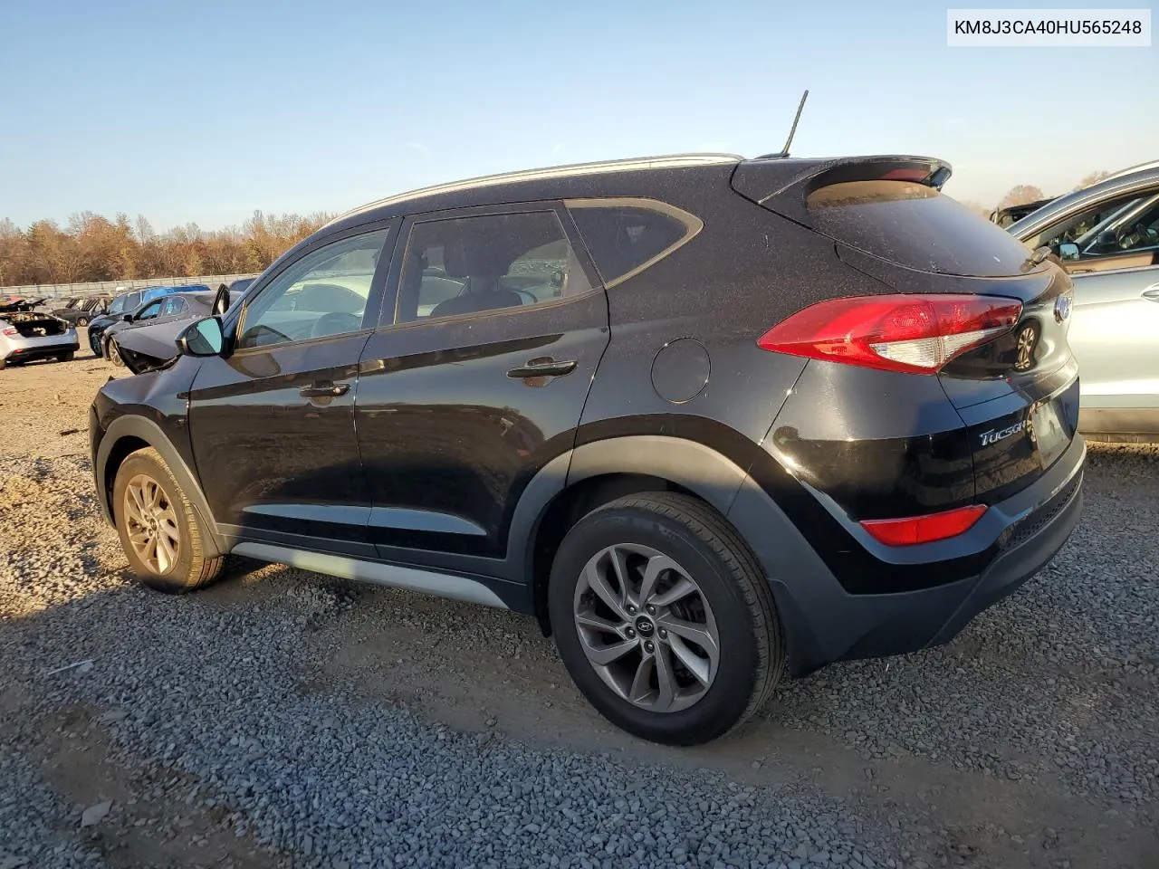 2017 Hyundai Tucson Limited VIN: KM8J3CA40HU565248 Lot: 78884454