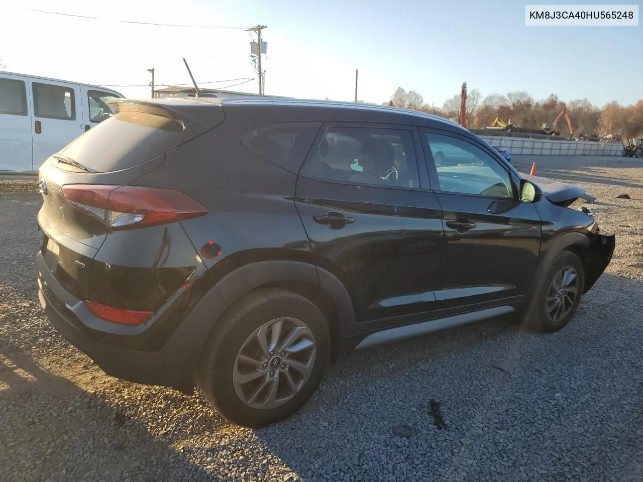 2017 Hyundai Tucson Limited VIN: KM8J3CA40HU565248 Lot: 78884454