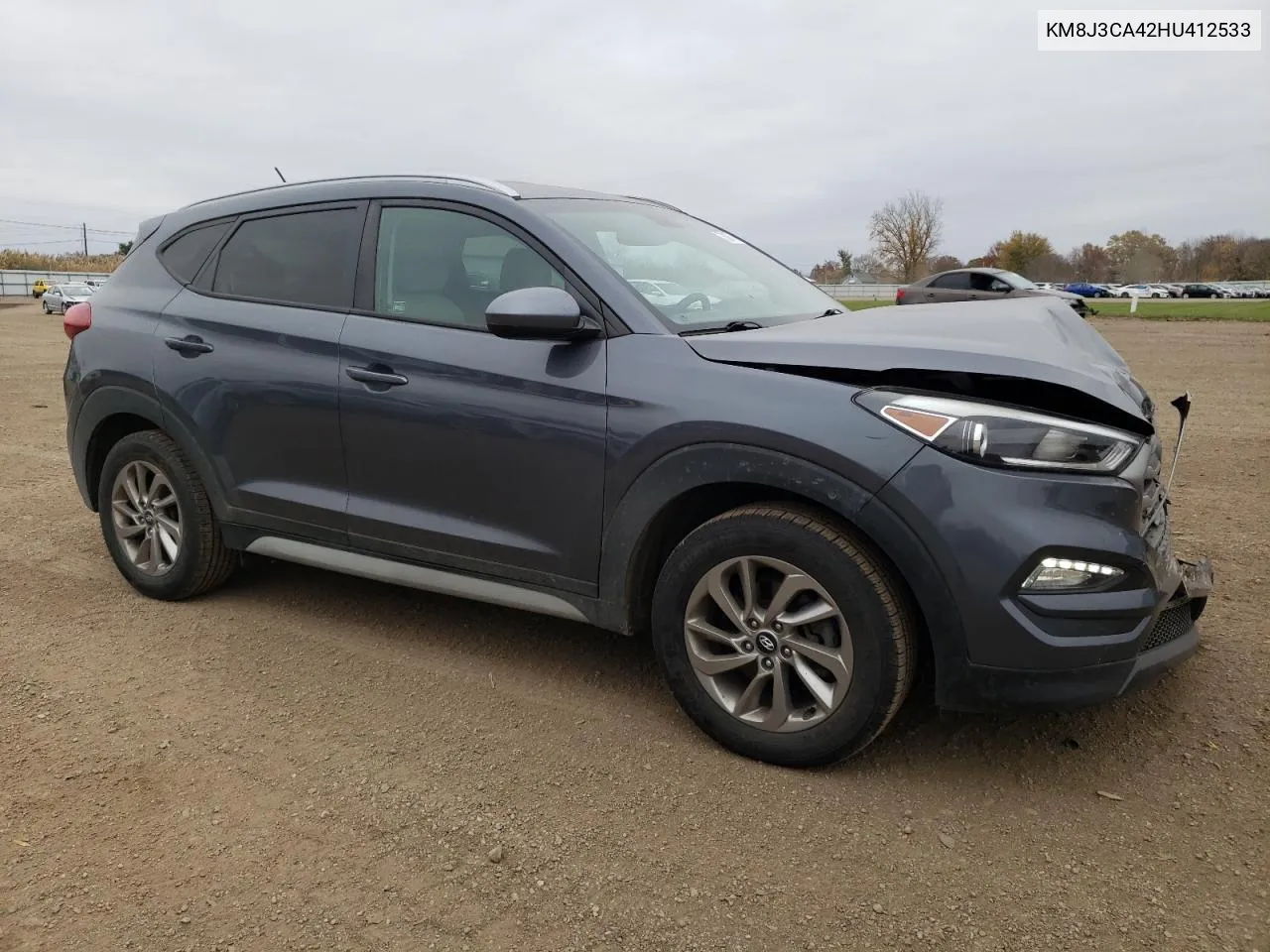 2017 Hyundai Tucson Limited VIN: KM8J3CA42HU412533 Lot: 78887714