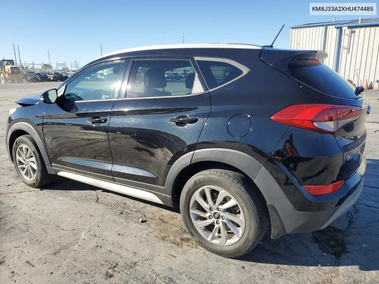 2017 Hyundai Tucson Limited VIN: KM8J33A2XHU474485 Lot: 78945484