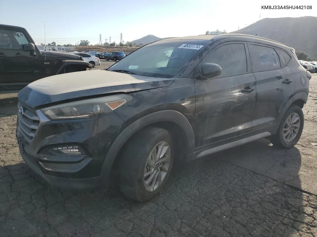 2017 Hyundai Tucson Limited VIN: KM8J33A45HU442108 Lot: 78955174