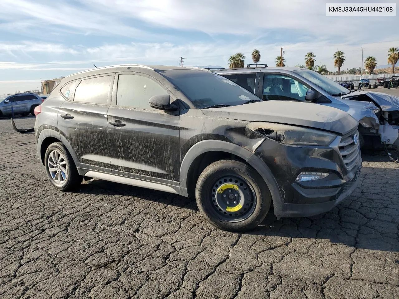 2017 Hyundai Tucson Limited VIN: KM8J33A45HU442108 Lot: 78955174