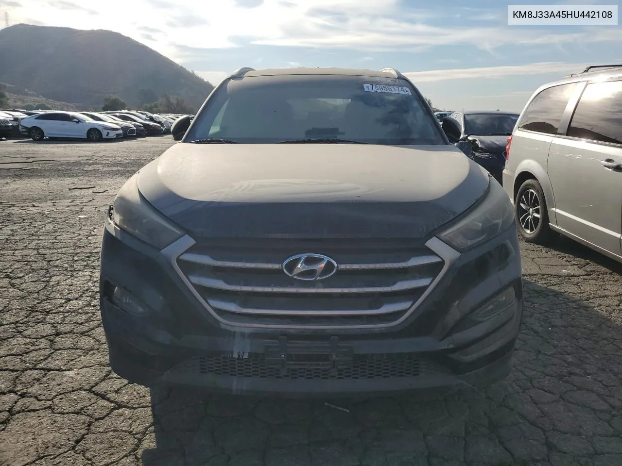 2017 Hyundai Tucson Limited VIN: KM8J33A45HU442108 Lot: 78955174