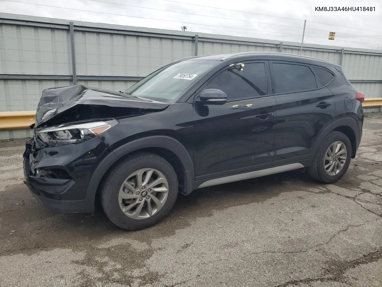 2017 Hyundai Tucson Limited VIN: KM8J33A46HU418481 Lot: 79050754