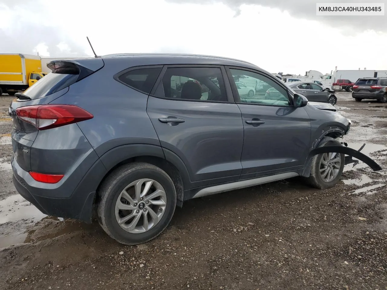 2017 Hyundai Tucson Limited VIN: KM8J3CA40HU343485 Lot: 79118504