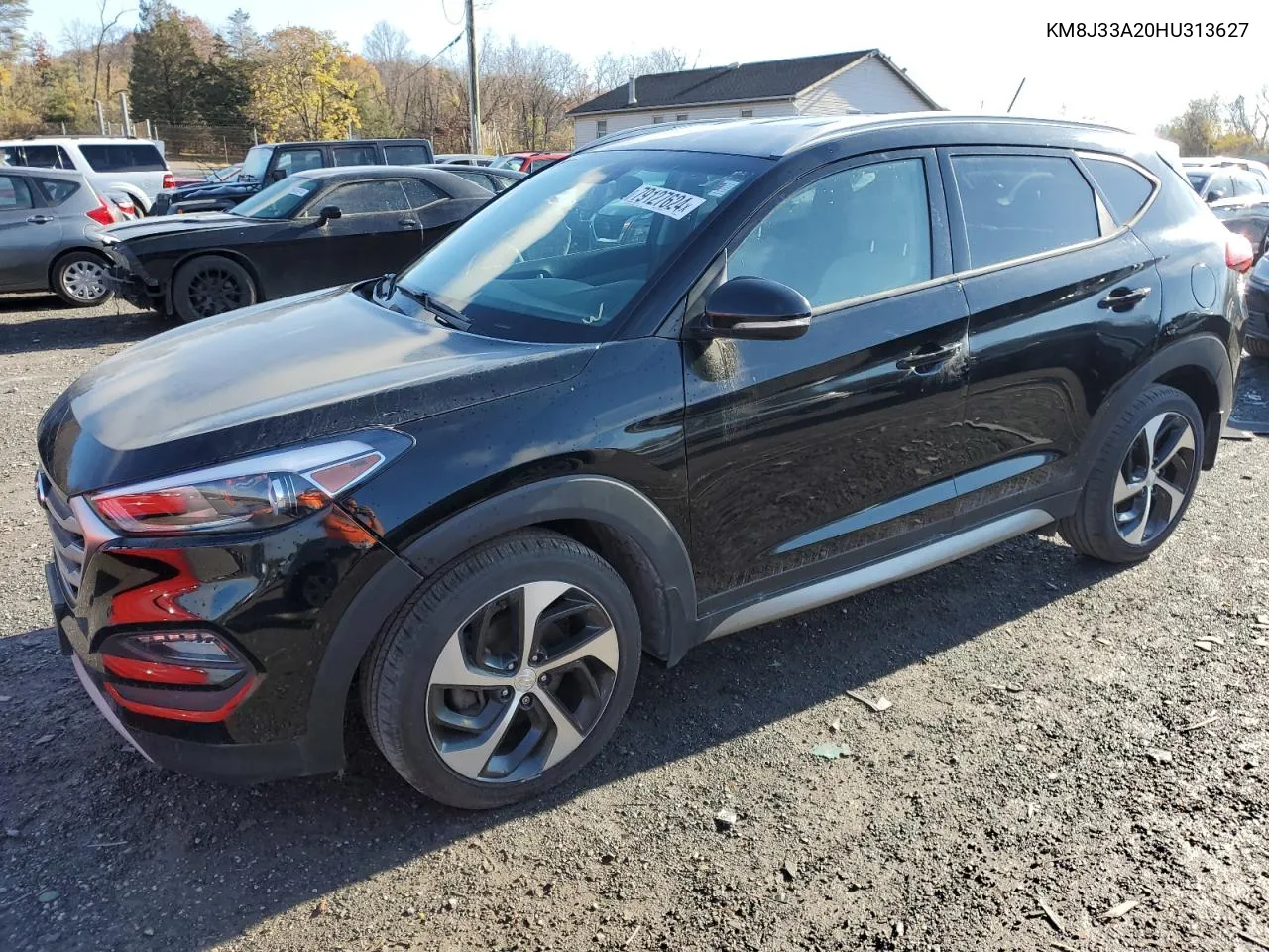 2017 Hyundai Tucson Limited VIN: KM8J33A20HU313627 Lot: 79127624