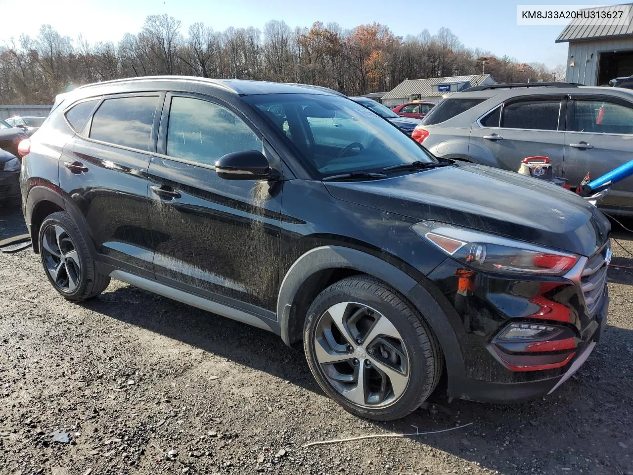 2017 Hyundai Tucson Limited VIN: KM8J33A20HU313627 Lot: 79127624