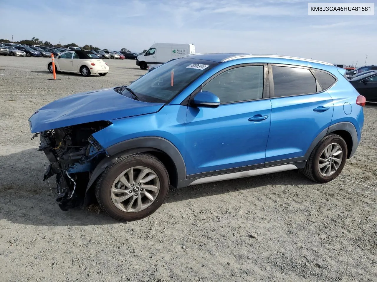 2017 Hyundai Tucson Limited VIN: KM8J3CA46HU481581 Lot: 79306944