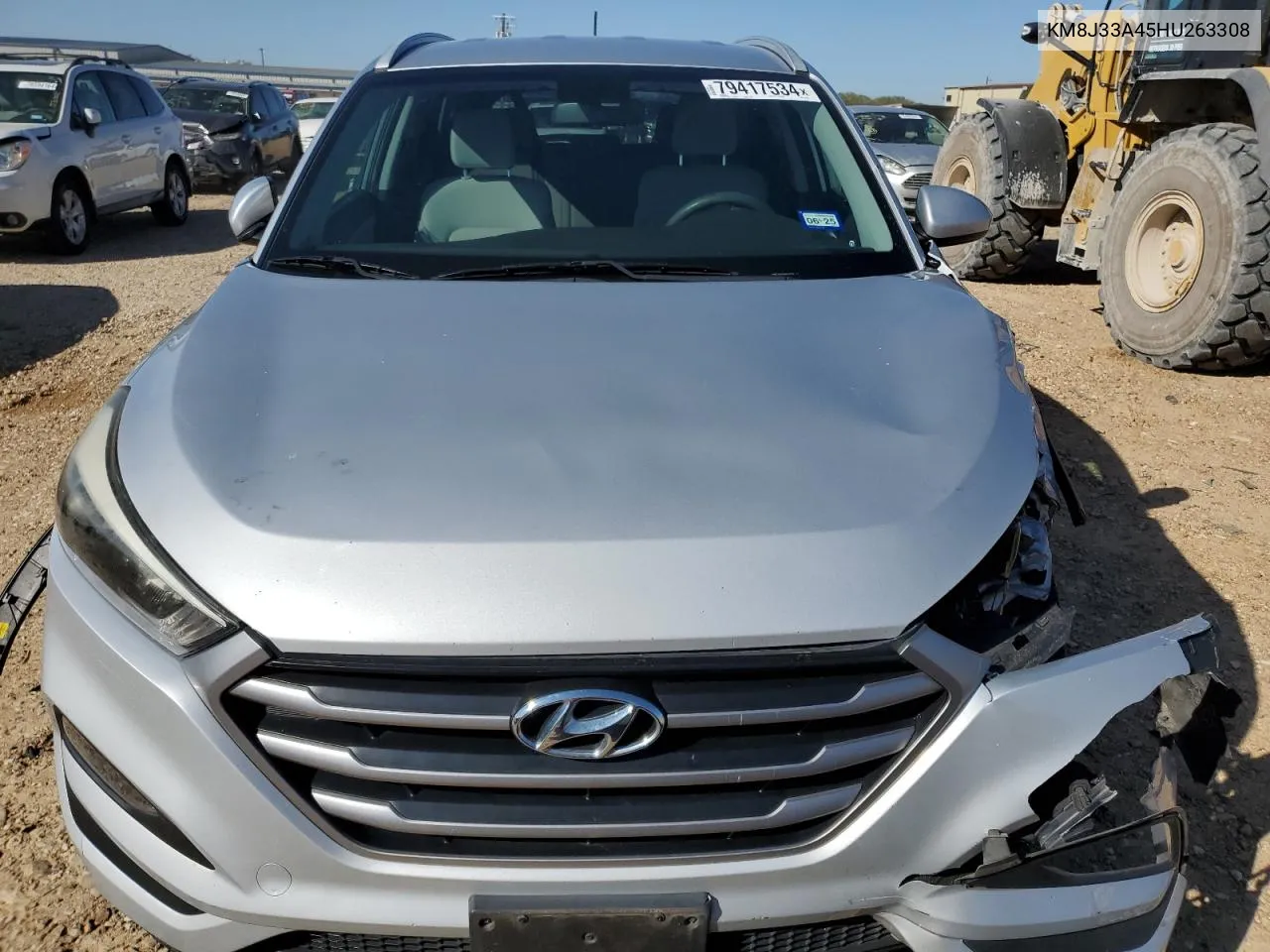 2017 Hyundai Tucson Limited VIN: KM8J33A45HU263308 Lot: 79417534