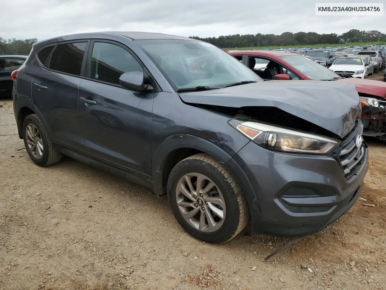 2017 Hyundai Tucson Se VIN: KM8J23A40HU334756 Lot: 79417584