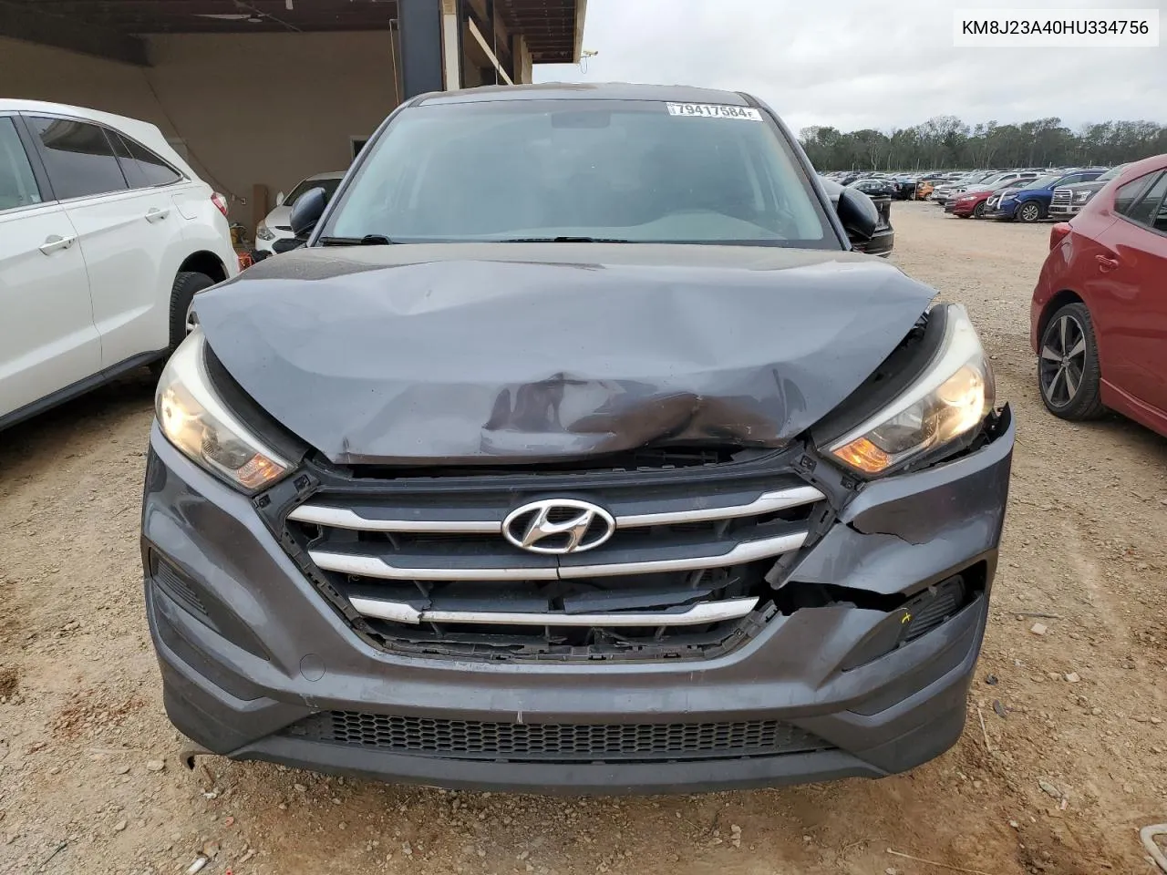 2017 Hyundai Tucson Se VIN: KM8J23A40HU334756 Lot: 79417584