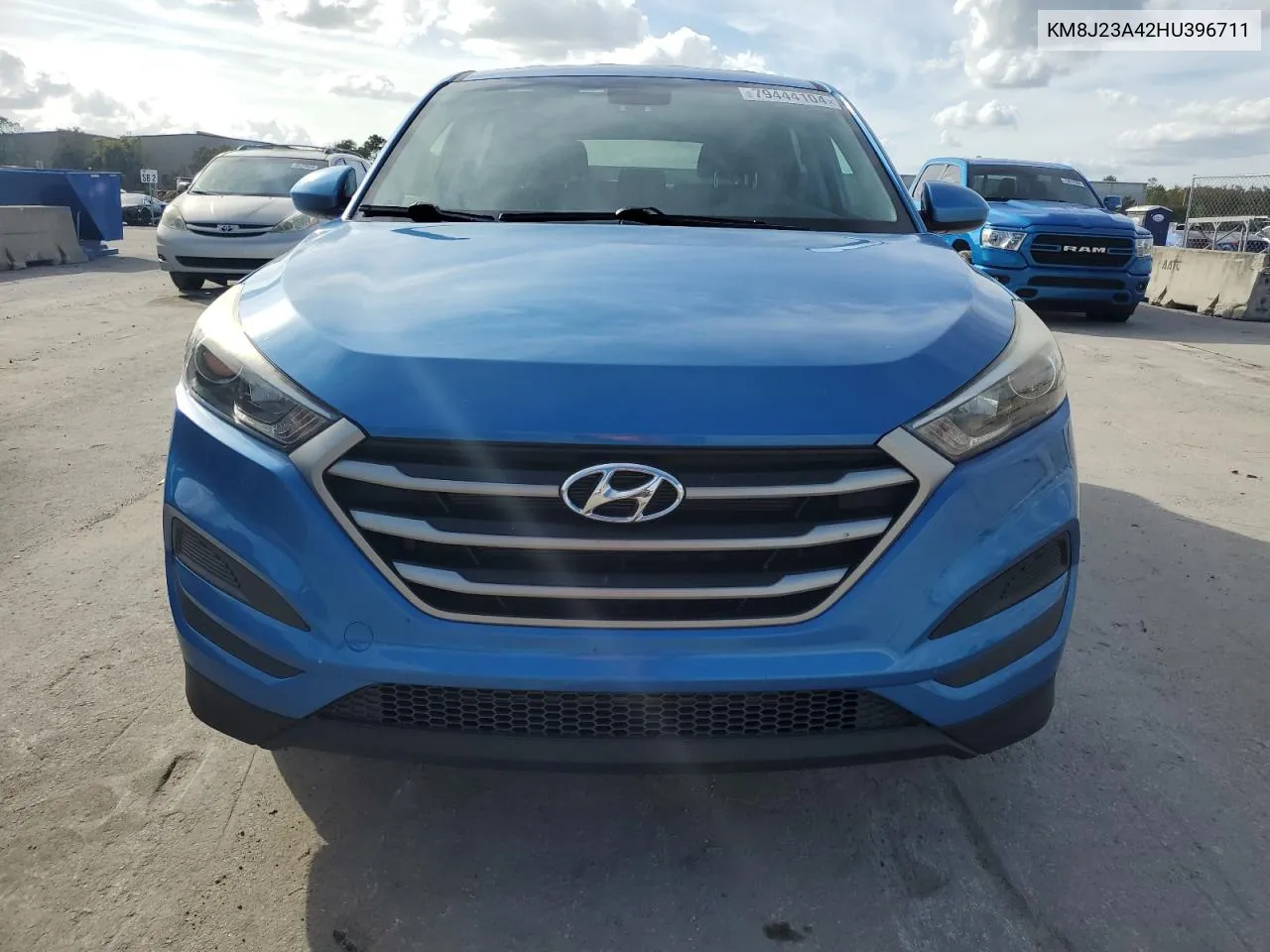 2017 Hyundai Tucson Se VIN: KM8J23A42HU396711 Lot: 79444104