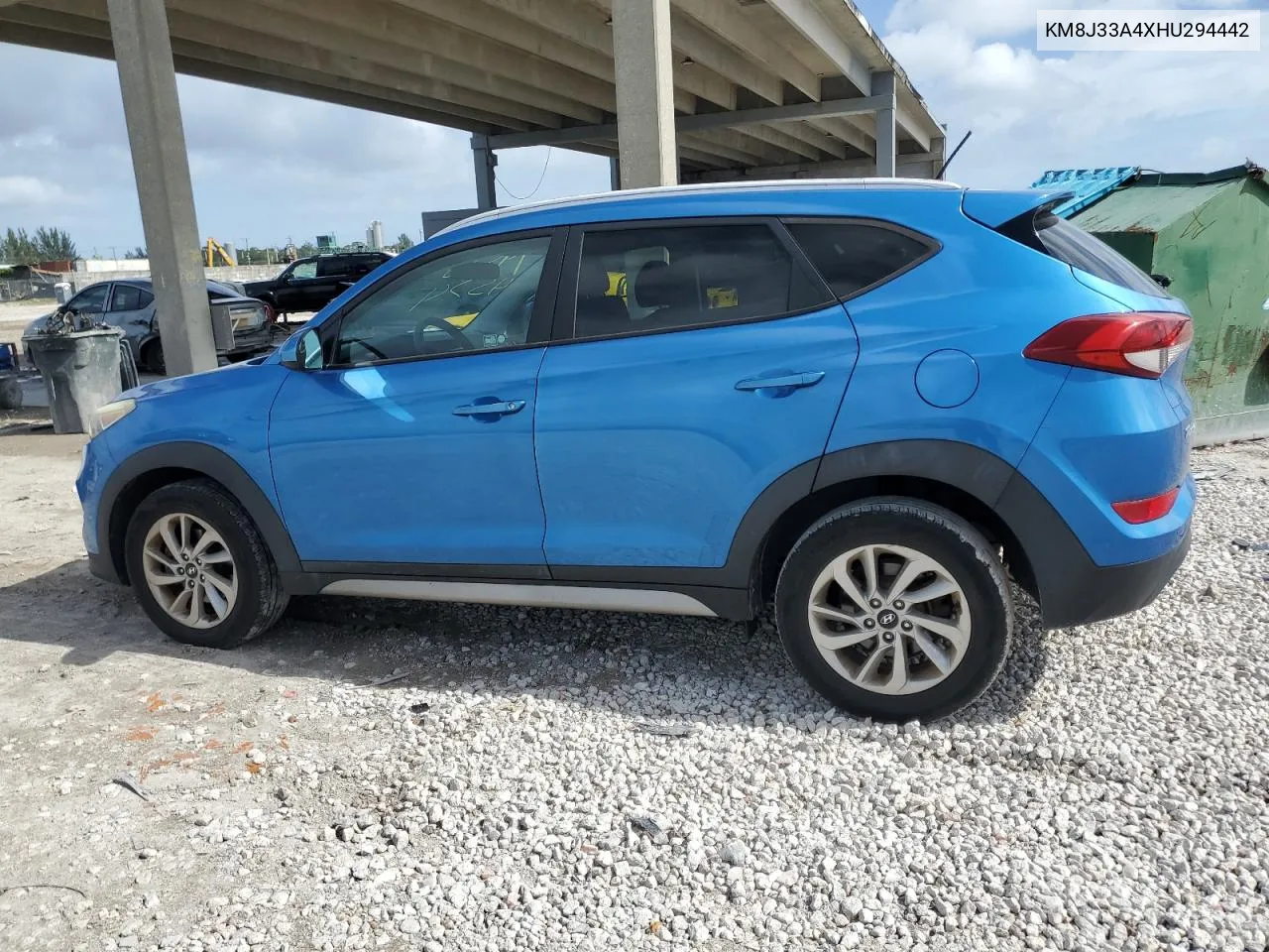 2017 Hyundai Tucson Limited VIN: KM8J33A4XHU294442 Lot: 79504574