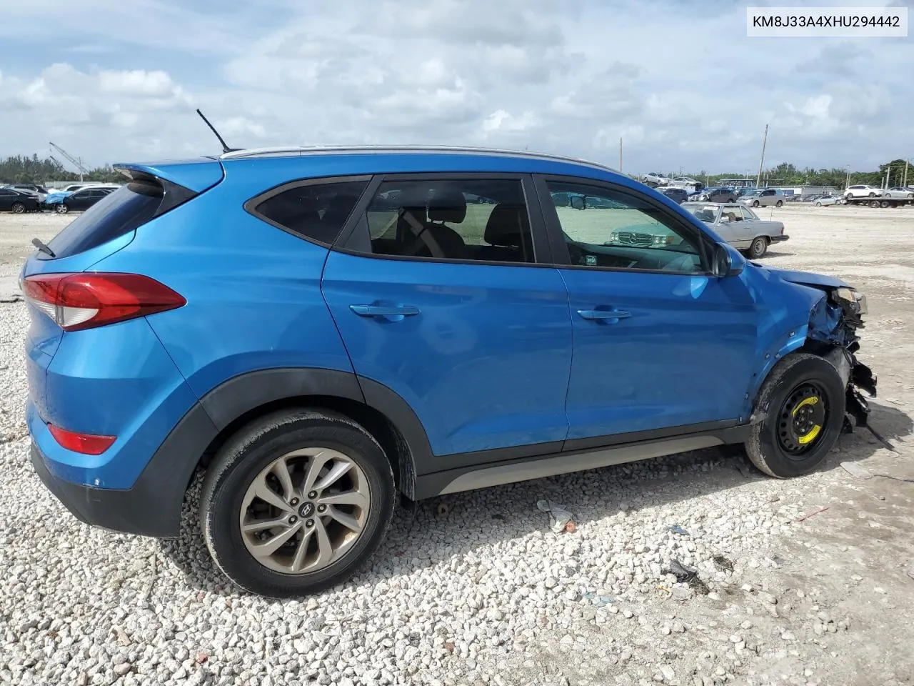 2017 Hyundai Tucson Limited VIN: KM8J33A4XHU294442 Lot: 79504574