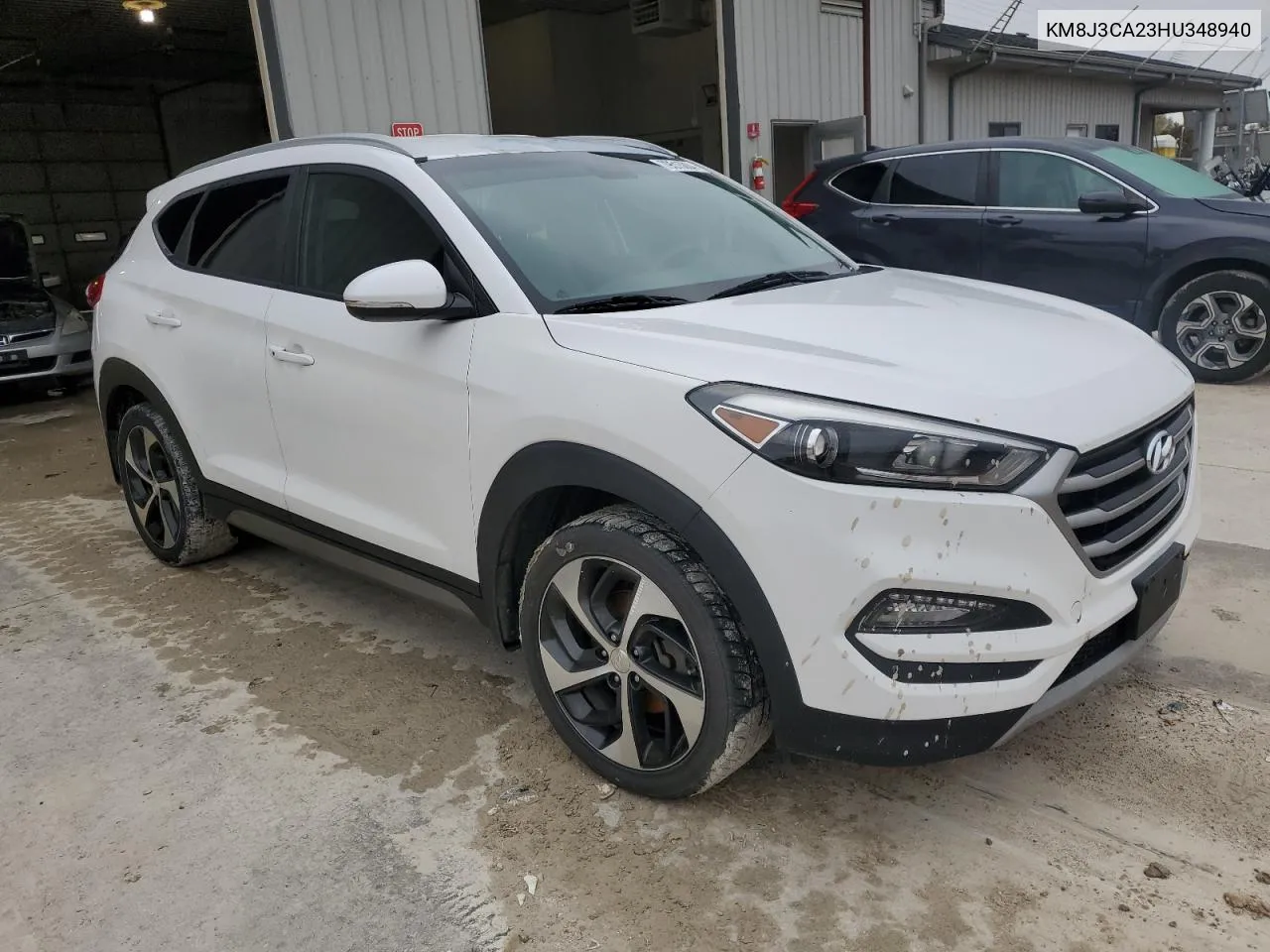 2017 Hyundai Tucson Limited VIN: KM8J3CA23HU348940 Lot: 79515004