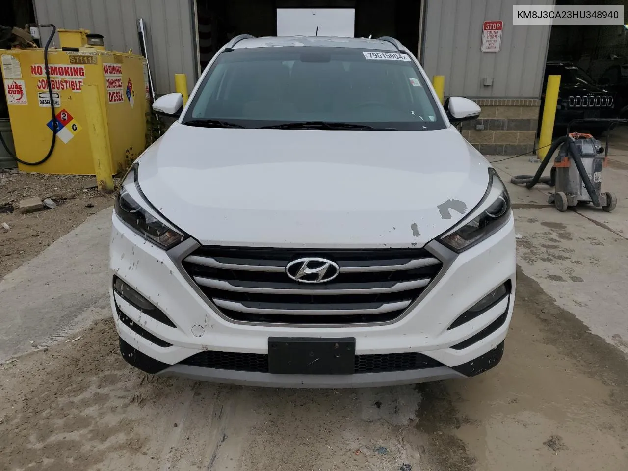 2017 Hyundai Tucson Limited VIN: KM8J3CA23HU348940 Lot: 79515004