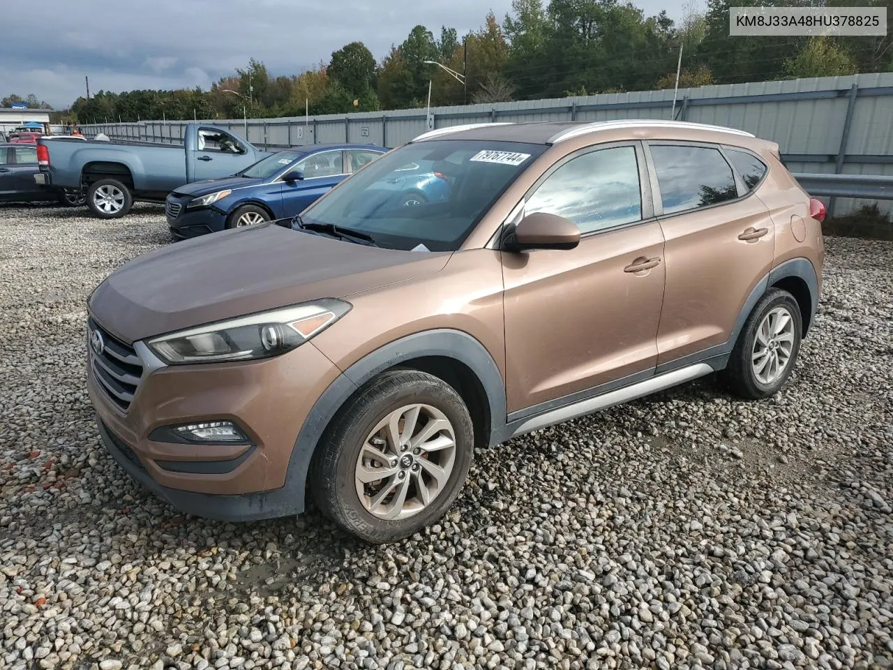 2017 Hyundai Tucson Limited VIN: KM8J33A48HU378825 Lot: 79767744