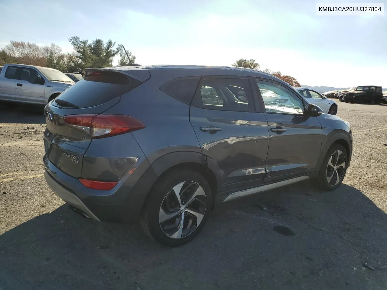 2017 Hyundai Tucson Limited VIN: KM8J3CA20HU327804 Lot: 79799534