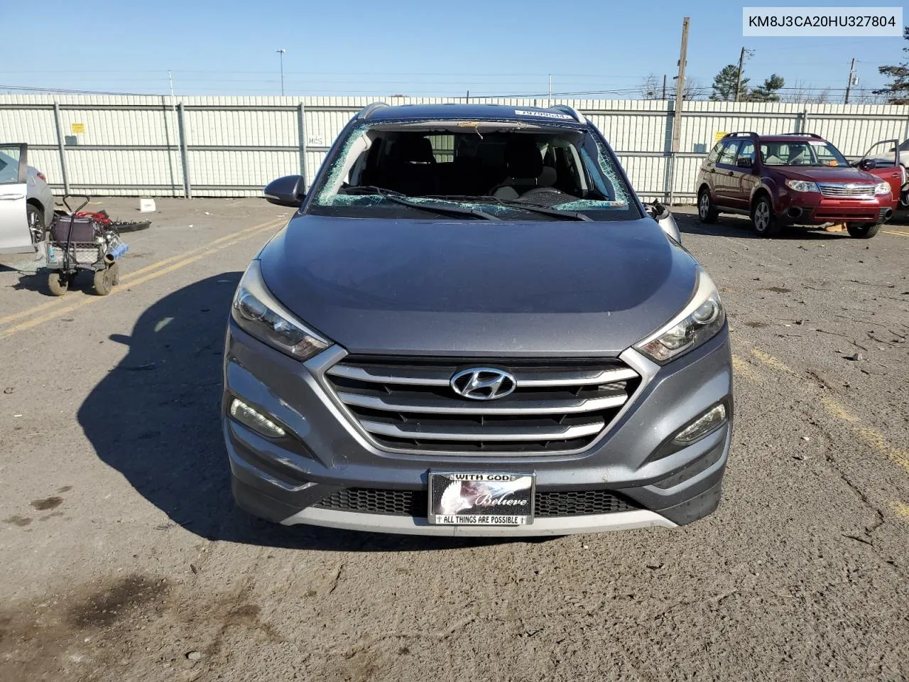 2017 Hyundai Tucson Limited VIN: KM8J3CA20HU327804 Lot: 79799534