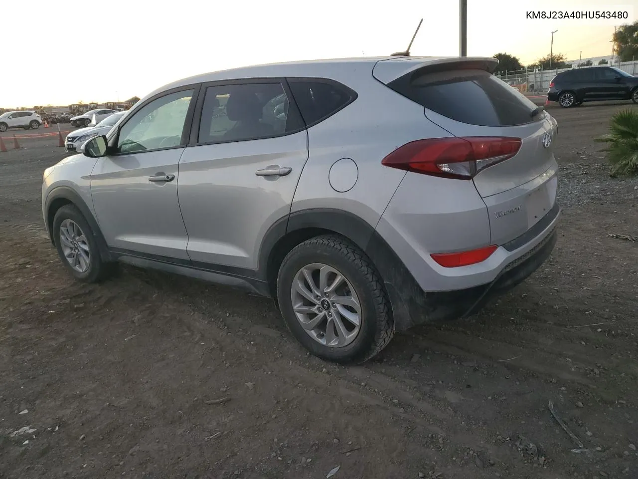 2017 Hyundai Tucson Se VIN: KM8J23A40HU543480 Lot: 79836414