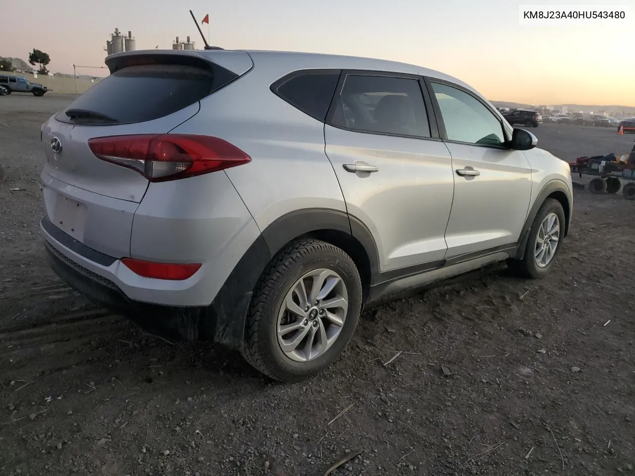 2017 Hyundai Tucson Se VIN: KM8J23A40HU543480 Lot: 79836414