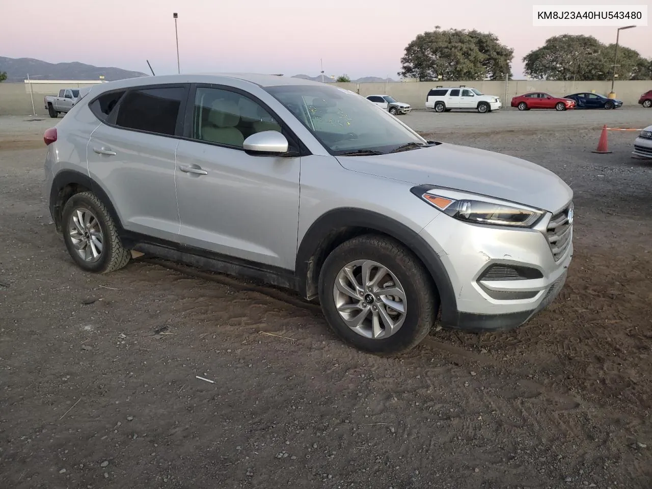 2017 Hyundai Tucson Se VIN: KM8J23A40HU543480 Lot: 79836414