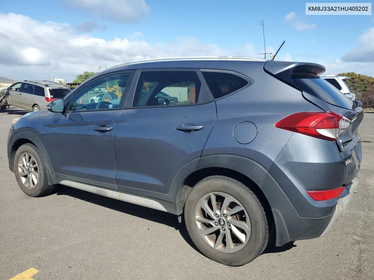 2017 Hyundai Tucson Limited VIN: KM8J33A21HU405202 Lot: 79969754