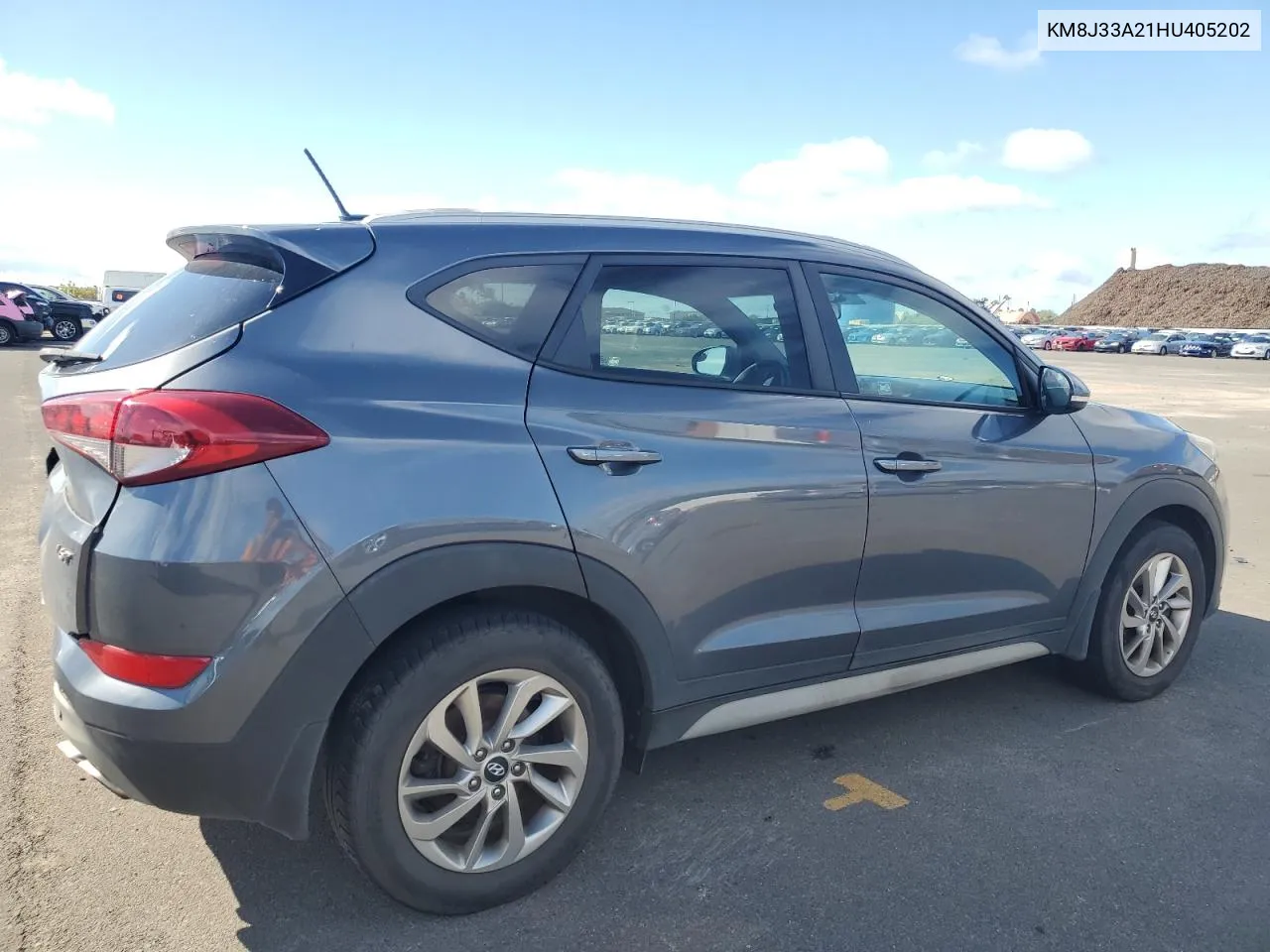 2017 Hyundai Tucson Limited VIN: KM8J33A21HU405202 Lot: 79969754