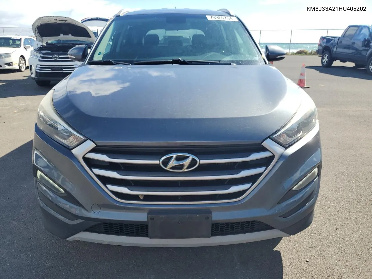 2017 Hyundai Tucson Limited VIN: KM8J33A21HU405202 Lot: 79969754