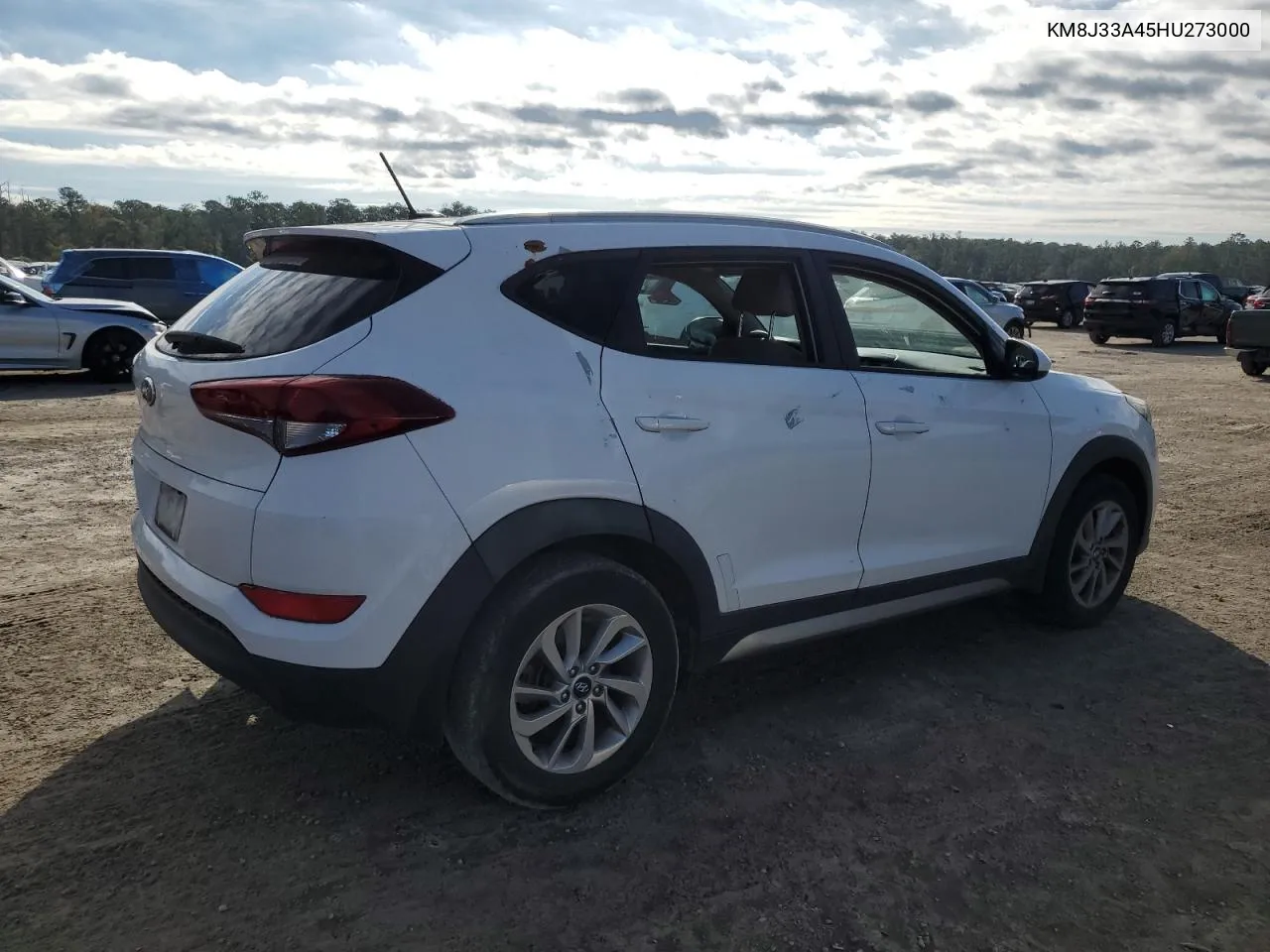 2017 Hyundai Tucson Limited VIN: KM8J33A45HU273000 Lot: 80197214